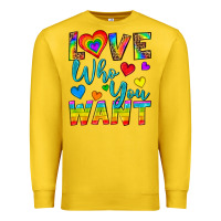 Lemon Western Love Who You Want Premium Sweatshirt - BundleAndBundleShop