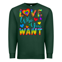 Sports Green Western Love Who You Want Premium Sweatshirt - BundleAndBundleShop