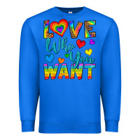 True Royal Western Love Who You Want Premium Sweatshirt - BundleAndBundleShop