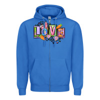 True Royal Easter love Happy Easter Day Zipper Hoodie - CowGirlArtShop