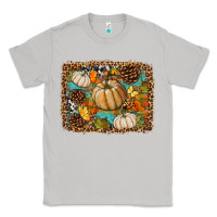 Moon Dust fall pumpkin background Classic Tee - BundleAndBundleShop