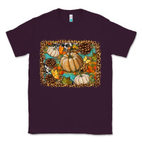 Plum fall pumpkin background Classic Tee - BundleAndBundleShop