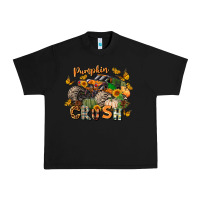 Black pumpkin crush truck Urban Heavy Tee - LillyAllenDesigns