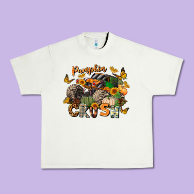 Pumpkin Crush Truck Urban Heavy Tee Designed By Lillyallendesigns