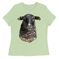 Matcha dorper sheep head Ladies Tee - LillyAllenDesigns