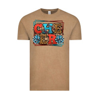 Vintage Coffee Cheer Baseball stitchs Vintage Tee - LillyAllenDesigns