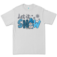 Dove Grey let it snow Premium Tee - JahusDesignShop