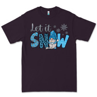 Plum let it snow Premium Tee - JahusDesignShop