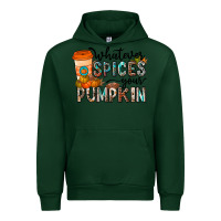 Forest Green whatever spices your pumpkin Urban Hoodie - CowhideDigitalArt