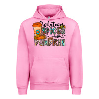 Fuchsia Pink whatever spices your pumpkin Urban Hoodie - CowhideDigitalArt