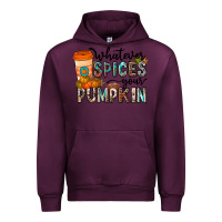 Mauve Wine whatever spices your pumpkin Urban Hoodie - CowhideDigitalArt