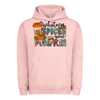 Pigment Salmon whatever spices your pumpkin Urban Hoodie - CowhideDigitalArt
