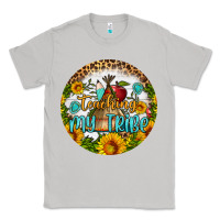 Moon Dust teaching my tribe round earring Classic Tee - BundleAndBundleShop