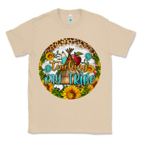 Mushroom teaching my tribe round earring Classic Tee - BundleAndBundleShop