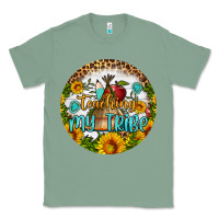 Sage teaching my tribe round earring Classic Tee - BundleAndBundleShop