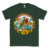 Sports Green teaching my tribe round earring Classic Tee - BundleAndBundleShop