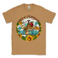 Toasted Coconut teaching my tribe round earring Classic Tee - BundleAndBundleShop