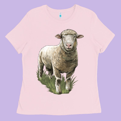 Dorset Sheep Ladies Tee Designed By Lillyallendesigns