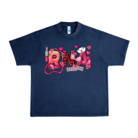 Navy rna breast cancer registered nurse assistant Urban Heavy Tee - LillyAllenDesigns