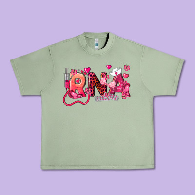 Rna Breast Cancer Registered Nurse Assistant Urban Heavy Tee Designed By Lillyallendesigns