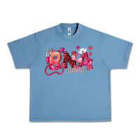 Pebble Blue rna breast cancer registered nurse assistant Urban Heavy Tee - LillyAllenDesigns