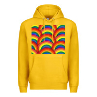 Lemon Pride rainbow glitter tumbler Premium Hoodie - FaDigitalArtStudio