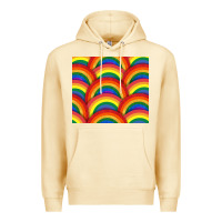 Pina Colada Pride rainbow glitter tumbler Premium Hoodie - FaDigitalArtStudio