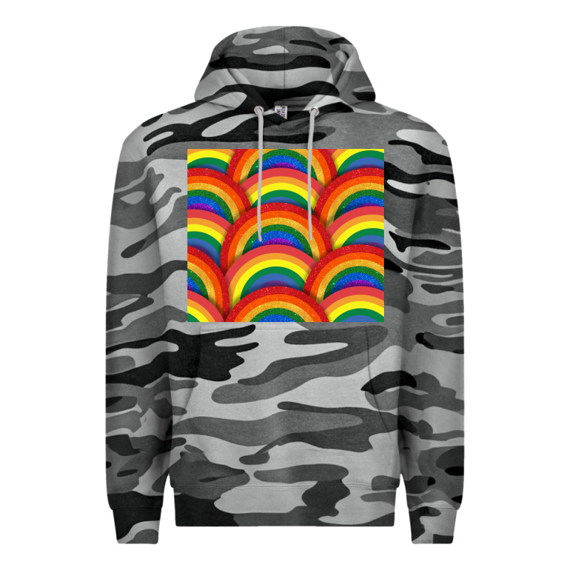 Pride Rainbow Glitter Tumbler Premium Hoodie by FaDigitalArtStudio | Teevron