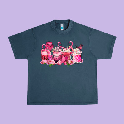 Cancer Coffee Cups Urban Heavy Tee Designed By Lillyallendesigns
