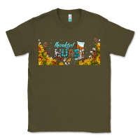 Army Green thankful nurse fall libbey glass Classic Tee - BundleAndBundleShop