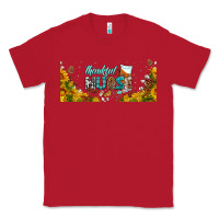Red thankful nurse fall libbey glass Classic Tee - BundleAndBundleShop