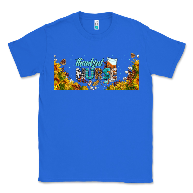 Thankful Nurse Fall Libbey Glass Classic Tee by BundleAndBundleShop | Teevron