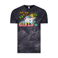 Cloud Black oh ship it's a girls trip Vintage Tee - LillyAllenDesigns
