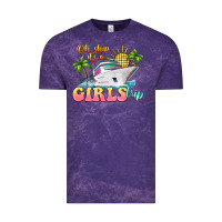 Cloud Purple oh ship it's a girls trip Vintage Tee - LillyAllenDesigns