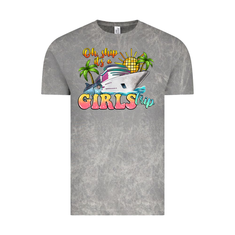 Oh Ship It's A Girls Trip Vintage Tee by LillyAllenDesigns | Teevron