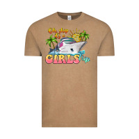 Vintage Coffee oh ship it's a girls trip Vintage Tee - LillyAllenDesigns