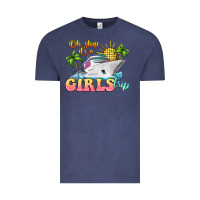 Vintage Denim oh ship it's a girls trip Vintage Tee - LillyAllenDesigns