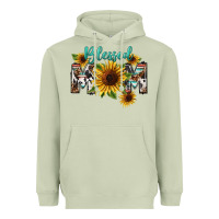 Matcha Blessed mom Mother's Day Heavyweight Hoodie - FaDigitalArtStudio