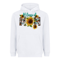 White Blessed mom Mother's Day Heavyweight Hoodie - FaDigitalArtStudio