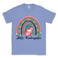 Colony Blue hello kindergarten Classic Tee - JahusDesignShop