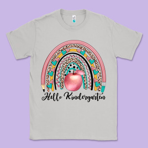 Hello Kindergarten Classic Tee Designed By Jahusdesignshop