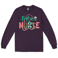 Plum future nurse Long Sleeve Tee - RanaPortraitStore