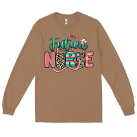 Toasted Coconut future nurse Long Sleeve Tee - RanaPortraitStore