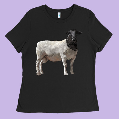 Dorper Sheep Ladies Tee Designed By Lillyallendesigns