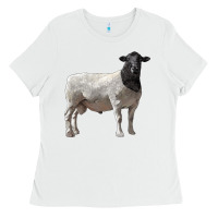 White dorper sheep Ladies Tee - LillyAllenDesigns