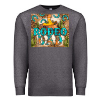 Charcoal Heather Western Rodeo Dad Tumbler Premium Sweatshirt - BundleAndBundleShop