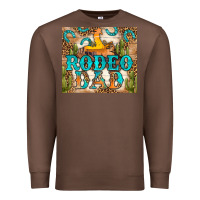 Chestnut Western Rodeo Dad Tumbler Premium Sweatshirt - BundleAndBundleShop