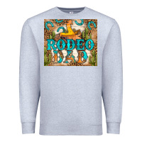Heather Grey Western Rodeo Dad Tumbler Premium Sweatshirt - BundleAndBundleShop