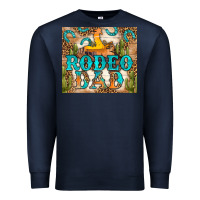 Navy Western Rodeo Dad Tumbler Premium Sweatshirt - BundleAndBundleShop