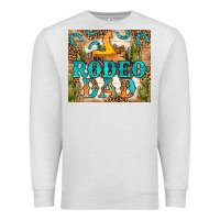 Oatmeal Heather Western Rodeo Dad Tumbler Premium Sweatshirt - BundleAndBundleShop